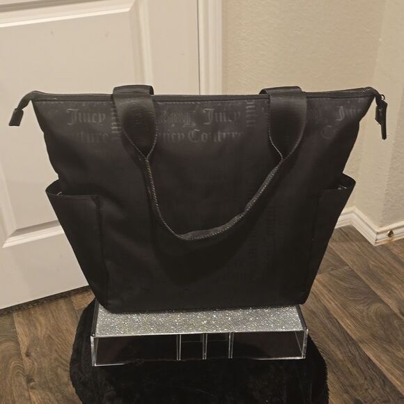 Juicy Couture Material Girl Tote Bag- Liquorice - Picture 4 of 10